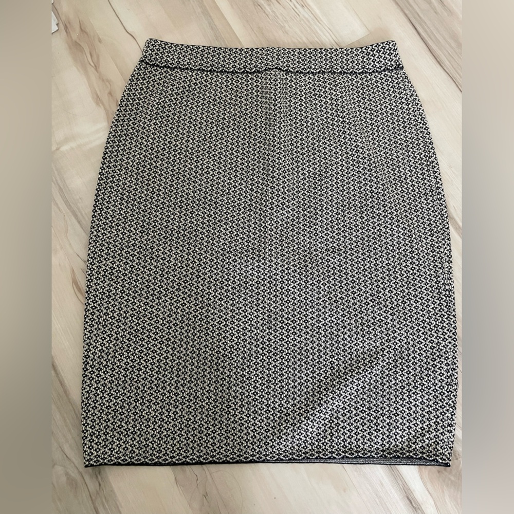 Escada Patterned Pencil Skirt 38 M 6/8